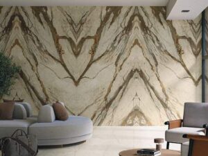 Velkoformátová deska Breccia Siciliana 160×320 cm, fotografie 2