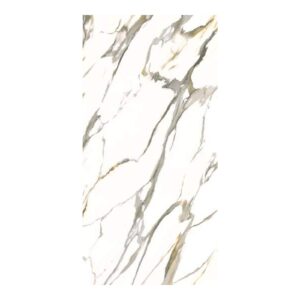Velkoformátová deska Calacatta Cream Light 160×320 cm, fotografie 1