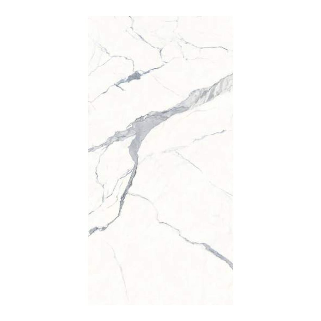 Velkoformátová deska White Statuario 160×320 cm